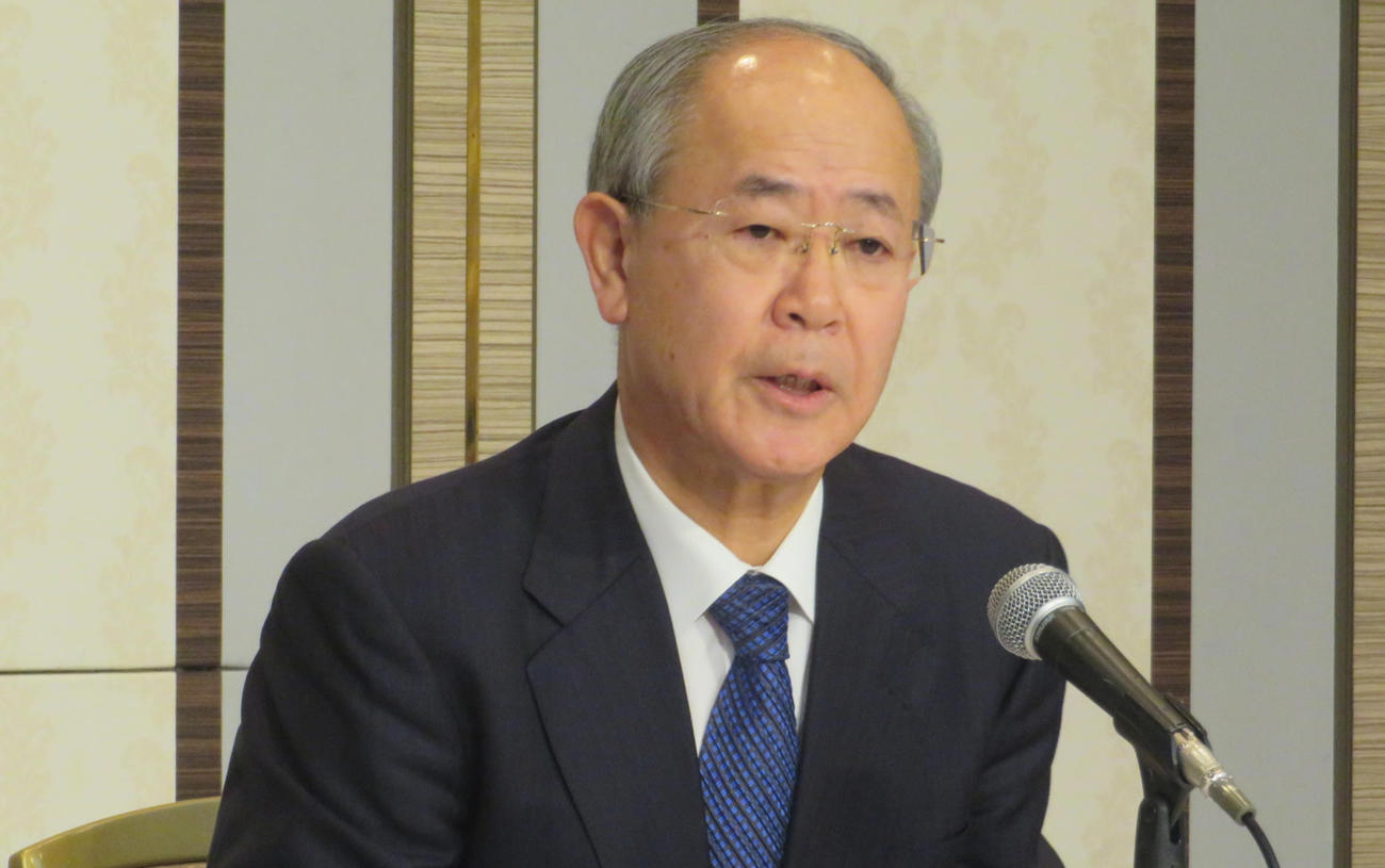 大久保好男会長（2018年11月撮影）