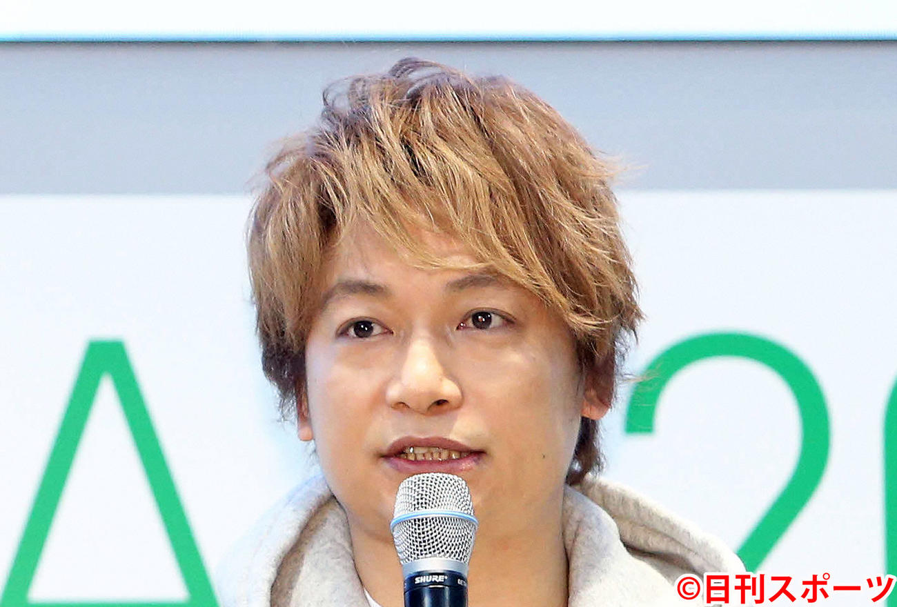香取慎吾（2020年1月撮影）