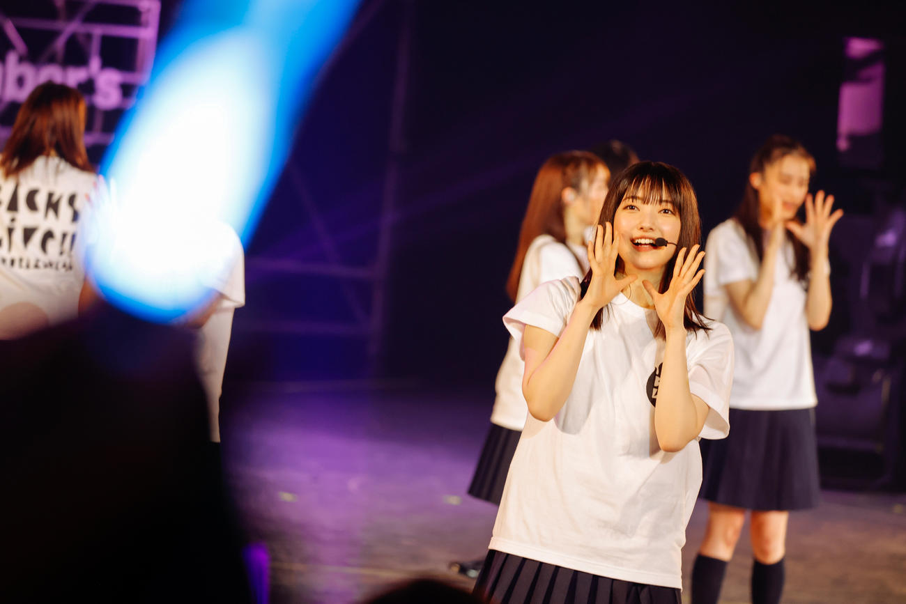 「BACKS LIVE！！」でパフォーマンスする櫻坂46　撮影／上山陽介