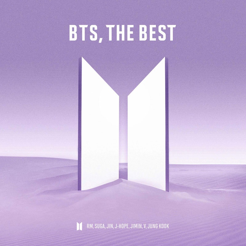 BTSの最新アルバム「BTS，　THE BEST」のジャケット写真
