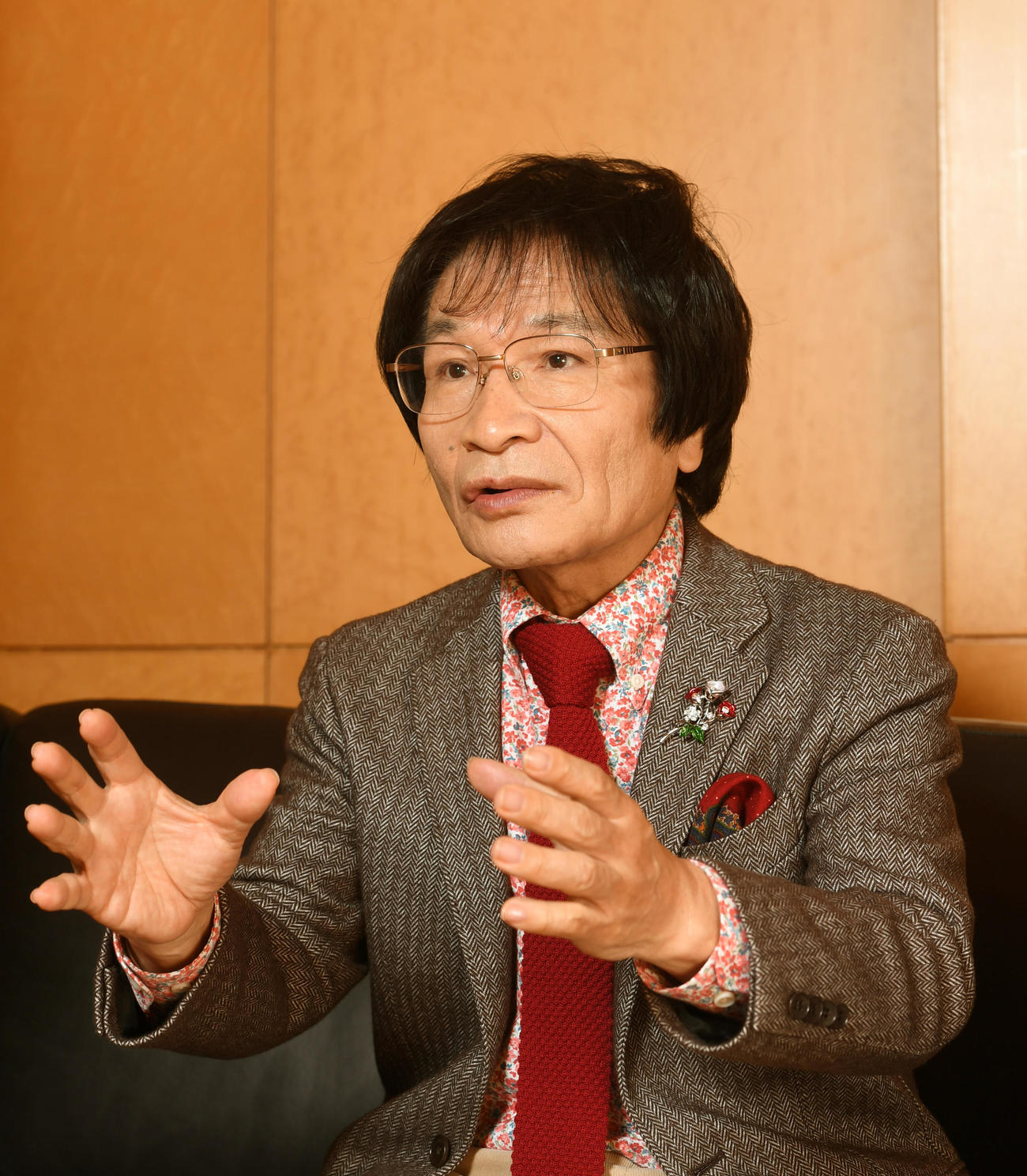 尾木直樹氏（2017年2月撮影）