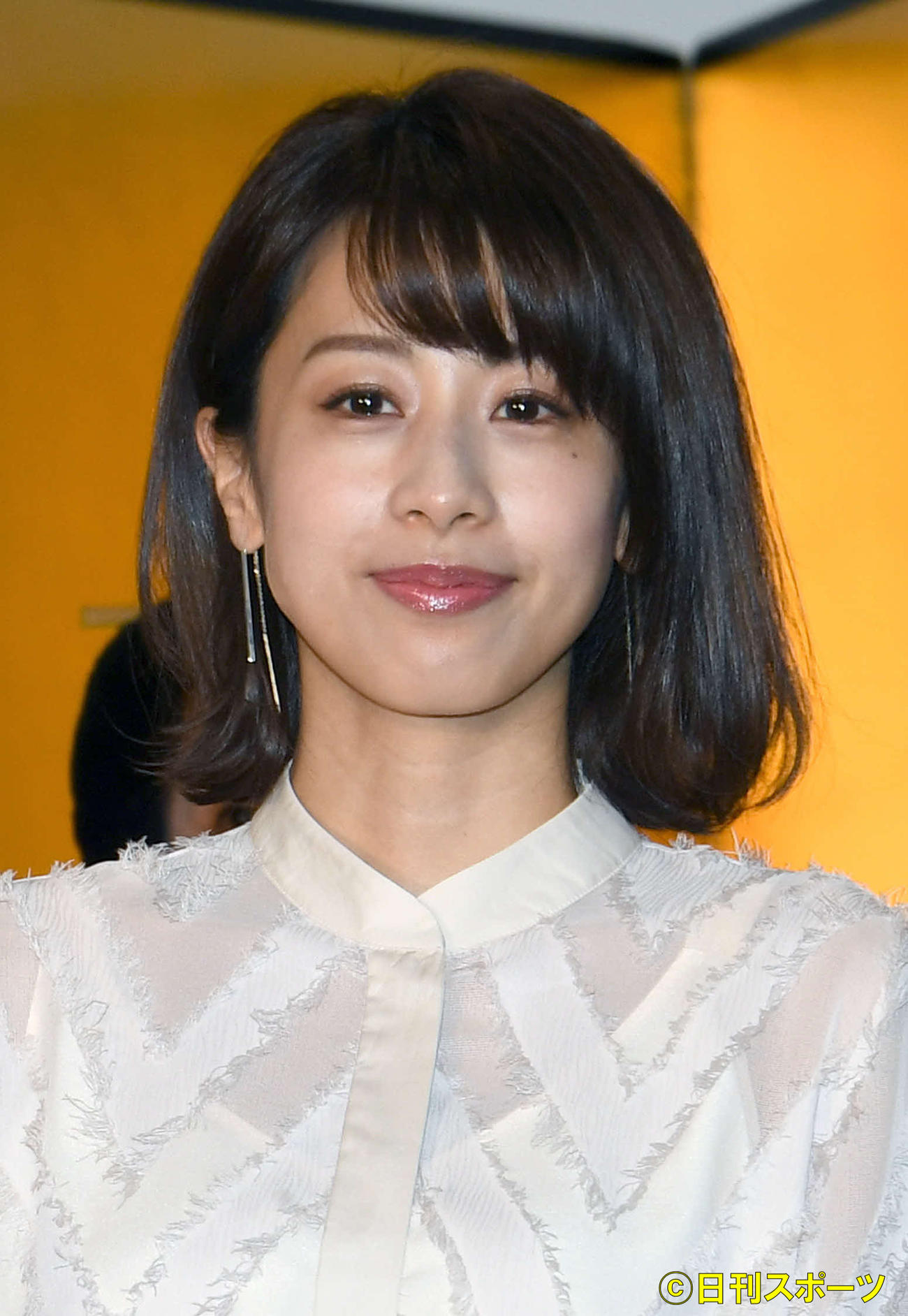 加藤綾子アナウンサー＝2019年3月