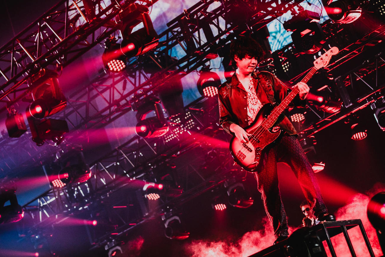 有観客ライブを開催した、Official髭男dism（C）TAKAHIRO TAKINAMI