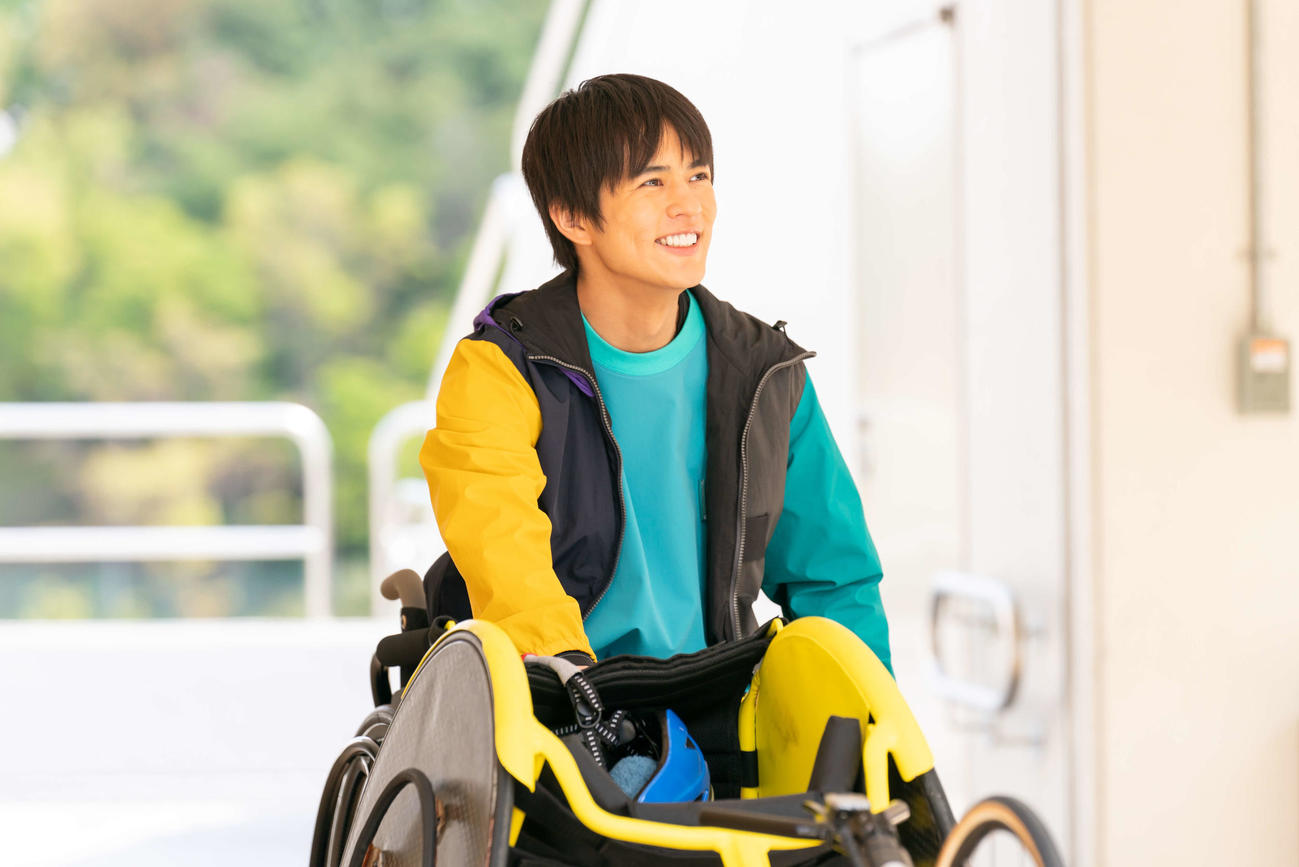 NHK特撮ドラマ「超速パラヒーロー　ガンディーン」で奥野壮演じる森宮大志