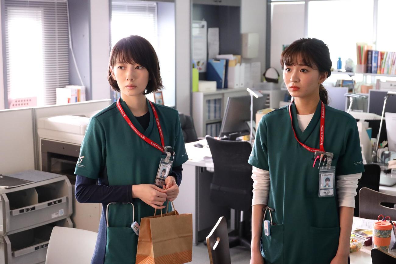 波瑠 月９ ナイト ドクター ２話10 ６ 美月が恋人の浮気現場目撃 ドラマ 日刊スポーツ