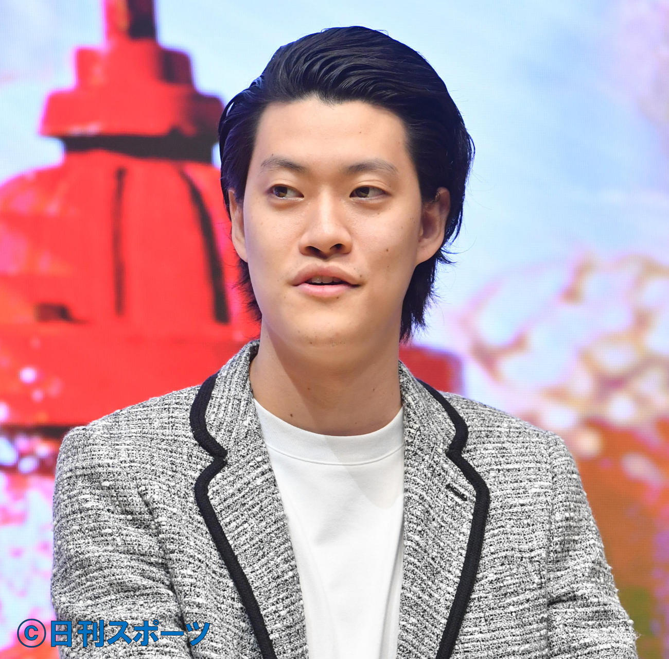 霜降り明星の粗品(2021年2月撮影）