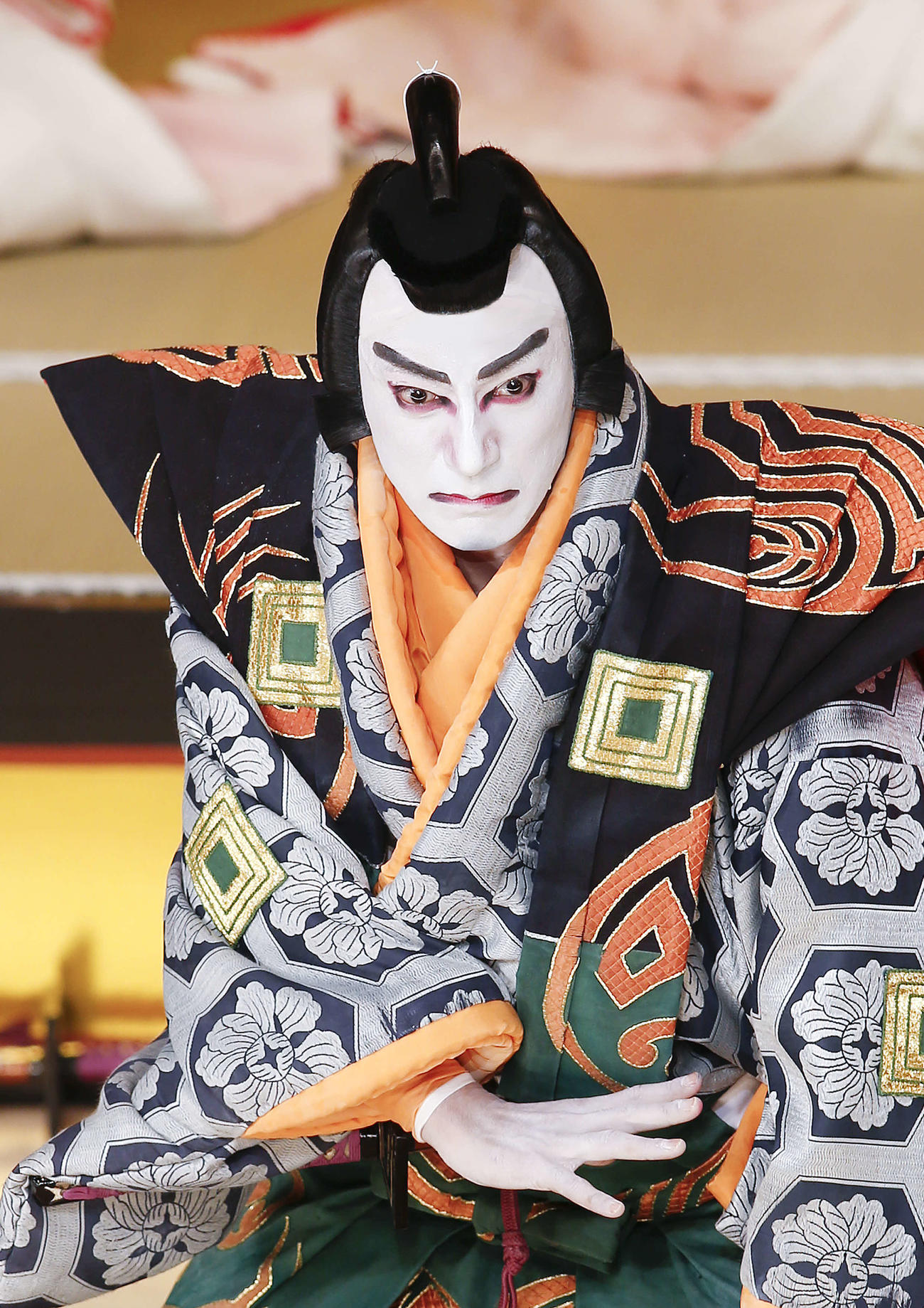 市川海老蔵が出演する「雷神不動北山櫻」の粂寺弾正（松竹提供）
