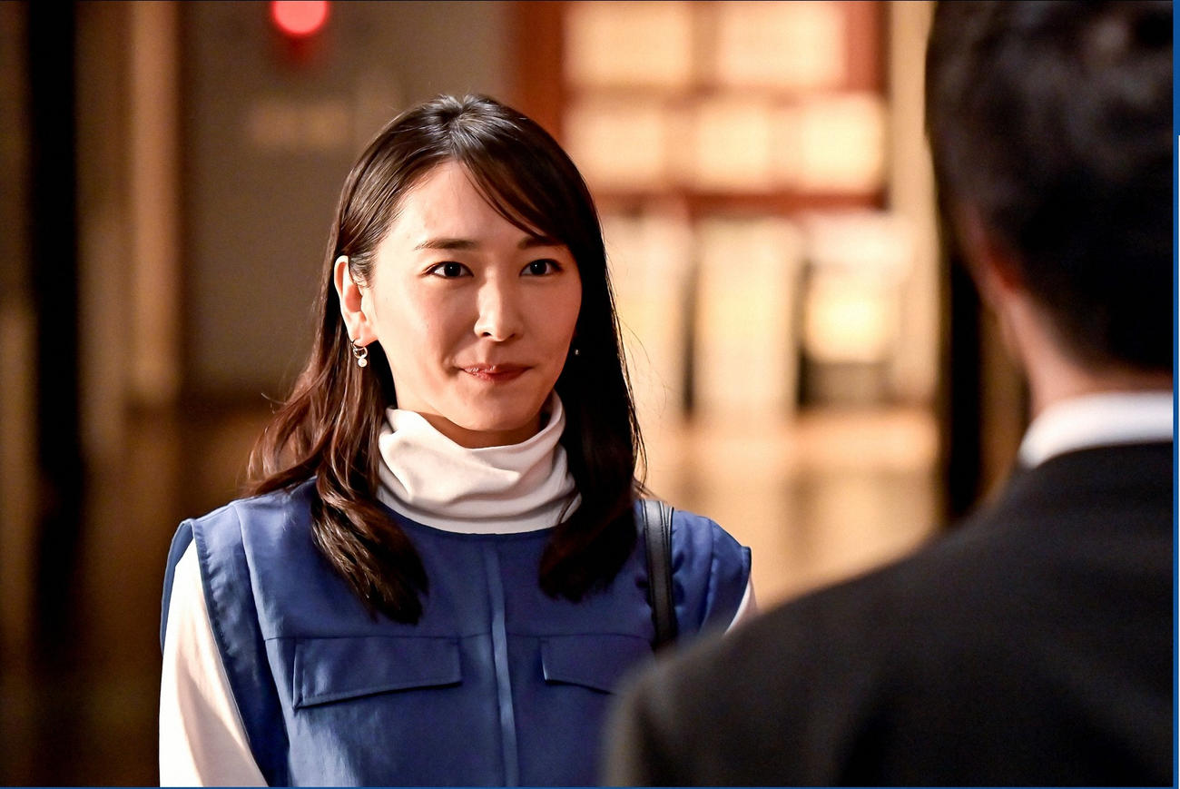 TBS系連続ドラマ「ドラゴン桜」最終話にサプライズ出演した新垣結衣（C）TBS