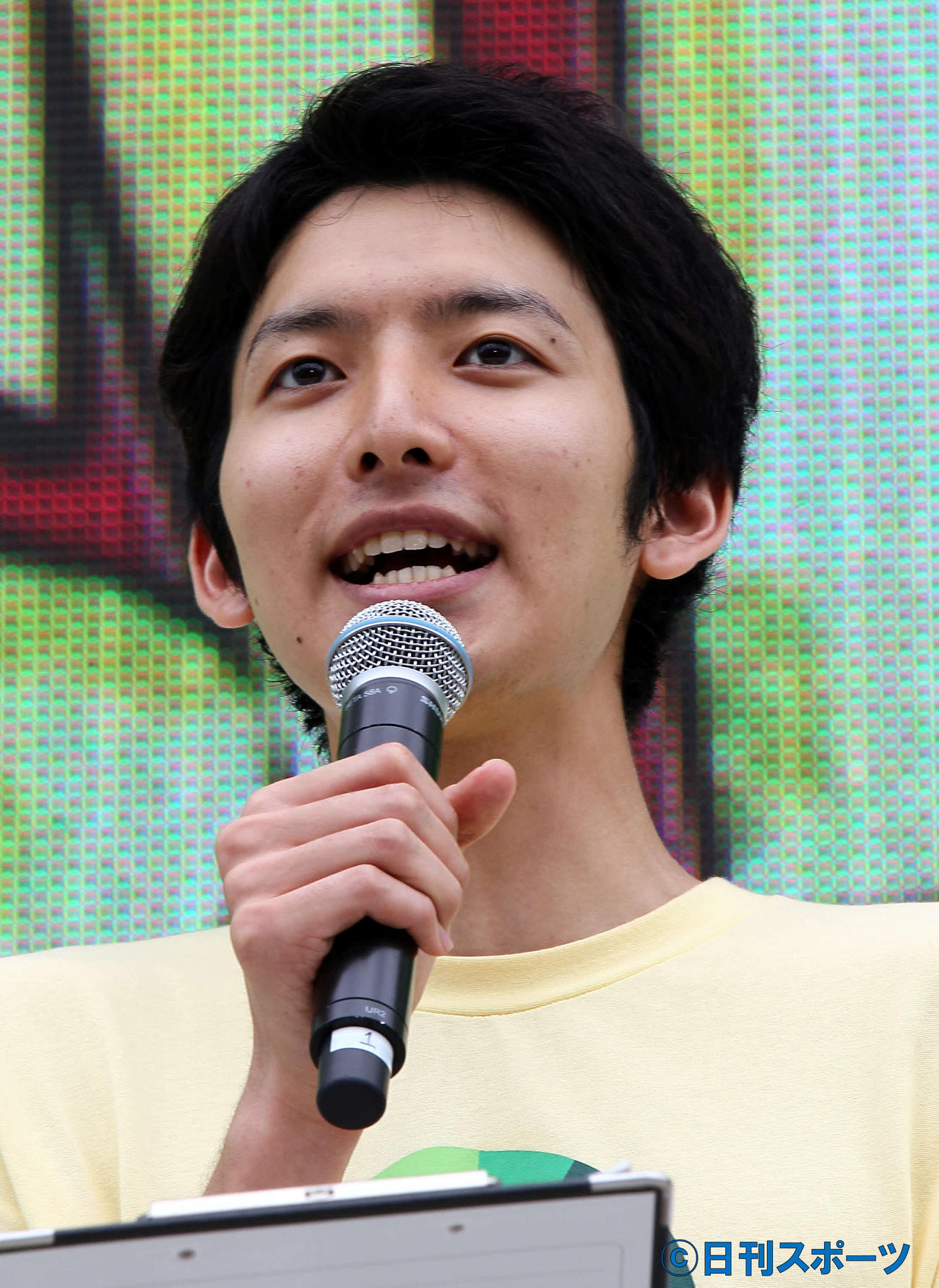 生田竜聖アナ（2011年7月18日撮影）