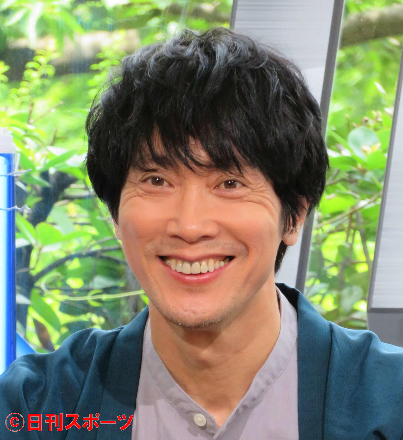 テレビ朝日系木曜ミステリー「IP～サイバー捜査班」（7月1日スタート、木曜午後8時）の制作発表記者会見に出席した佐々木蔵之介（撮影・三須佳夏）