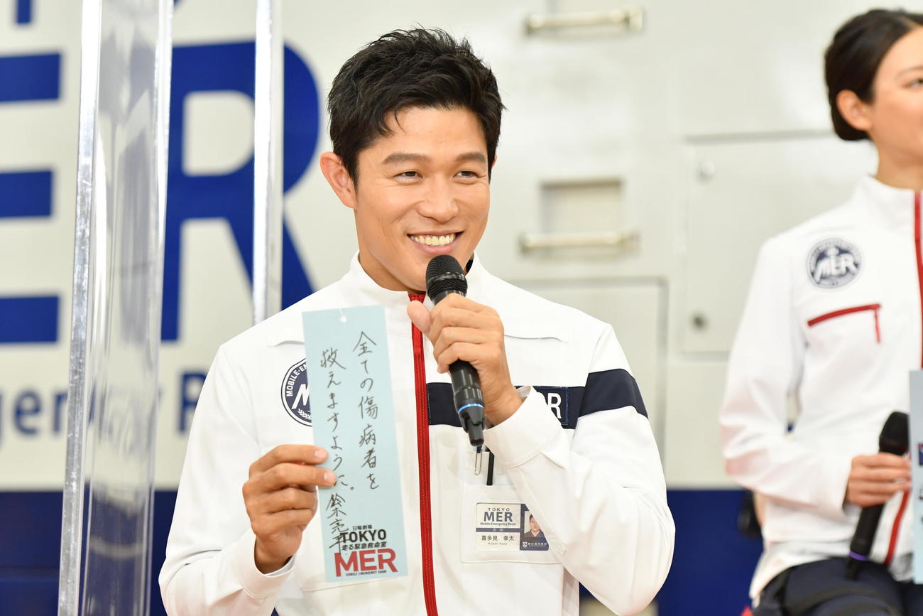 7月4日スタートTBS系連続ドラマ、日曜劇場「TOKYO MER～走る緊急救命室～」で主演を務める鈴木亮平（C）TBS