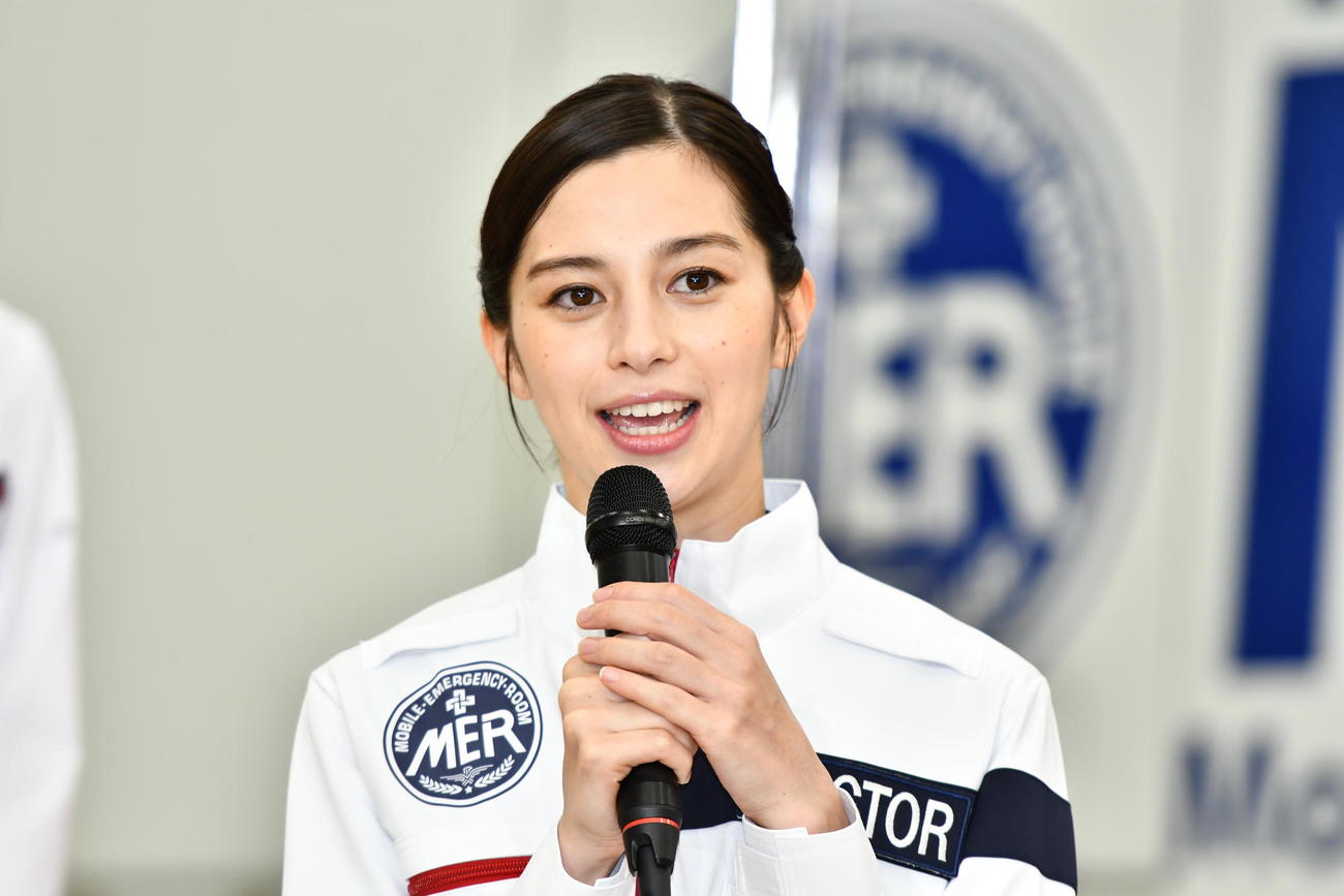 7月4日スタートTBS系連続ドラマ、日曜劇場「TOKYO MER～走る緊急救命室～」に出演する中条あやみ（C）TBS