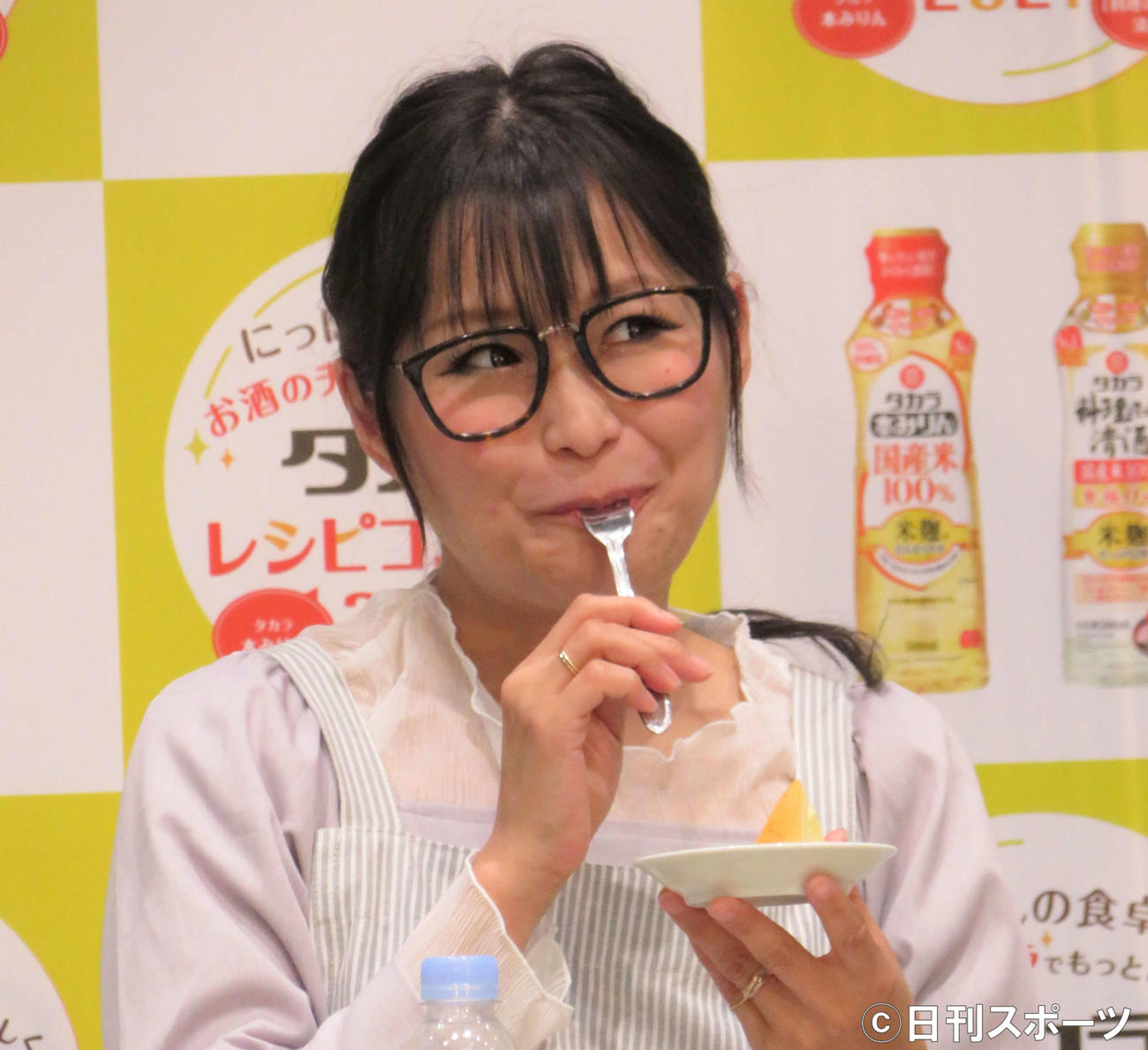 「タカラ　レシピコンテスト2021」のグランプリ発表会に出席したギャル曽根（撮影・三須佳夏）
