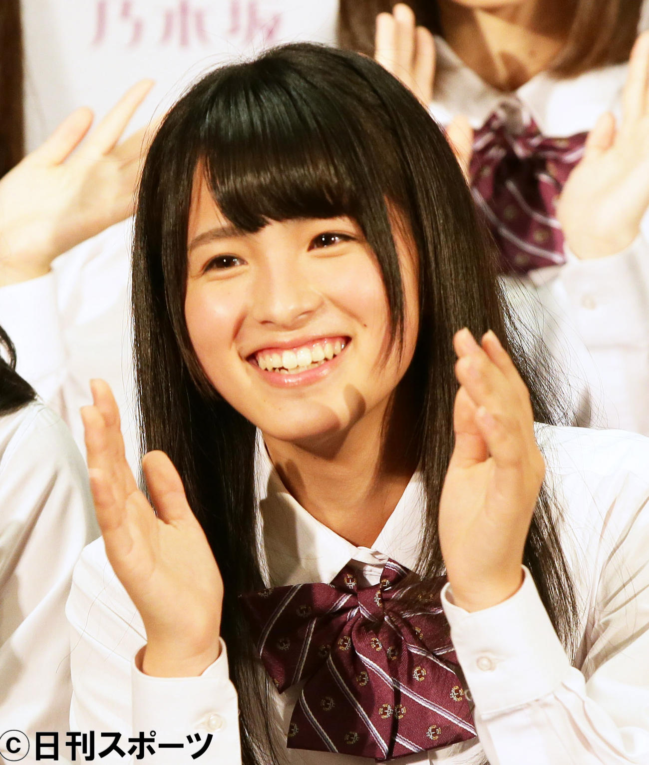 16年9月、乃木坂46新メンバーの暫定センターとなった3期生の大園桃子