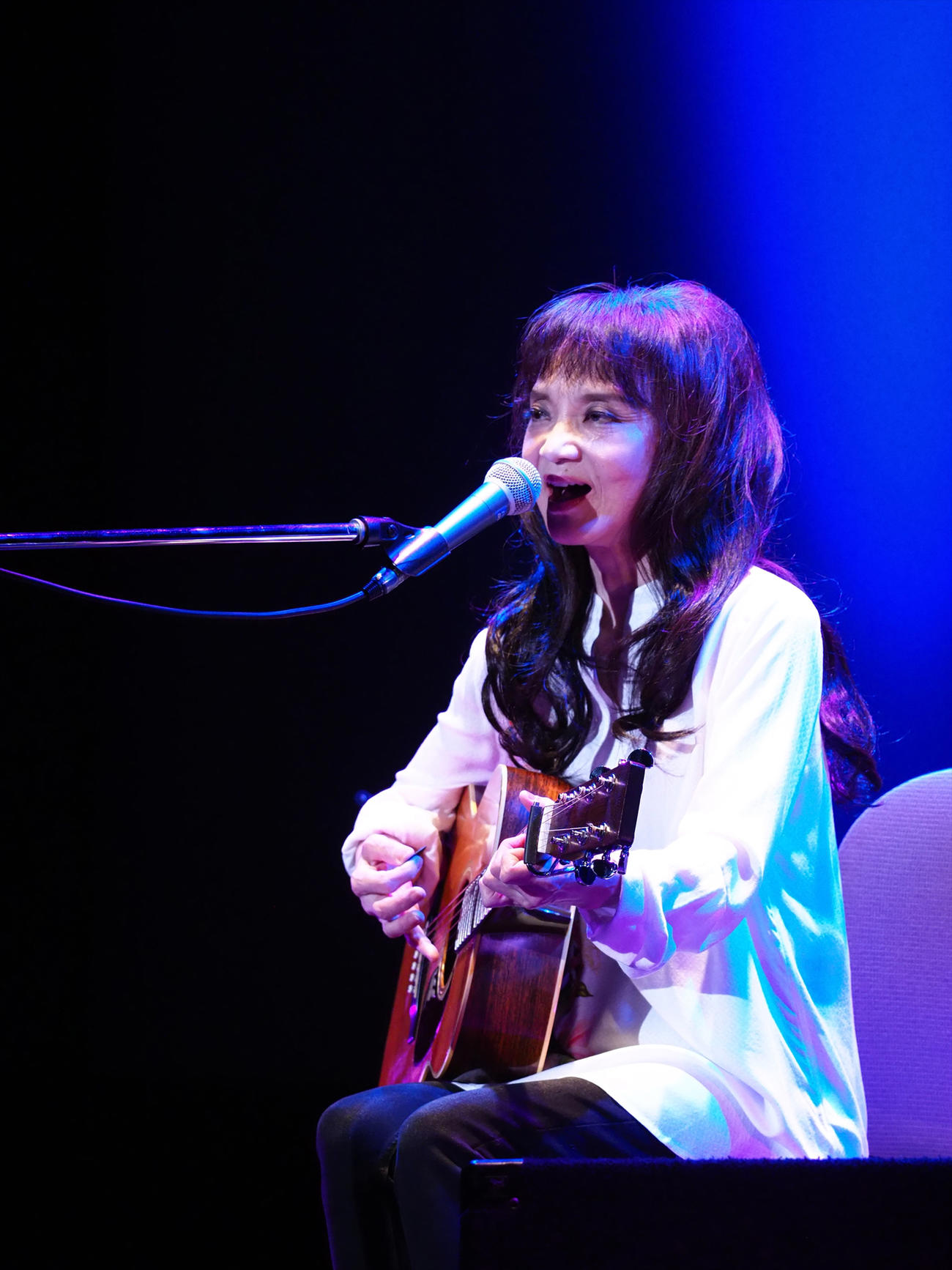 「安田裕美の会」を行った山崎ハコ