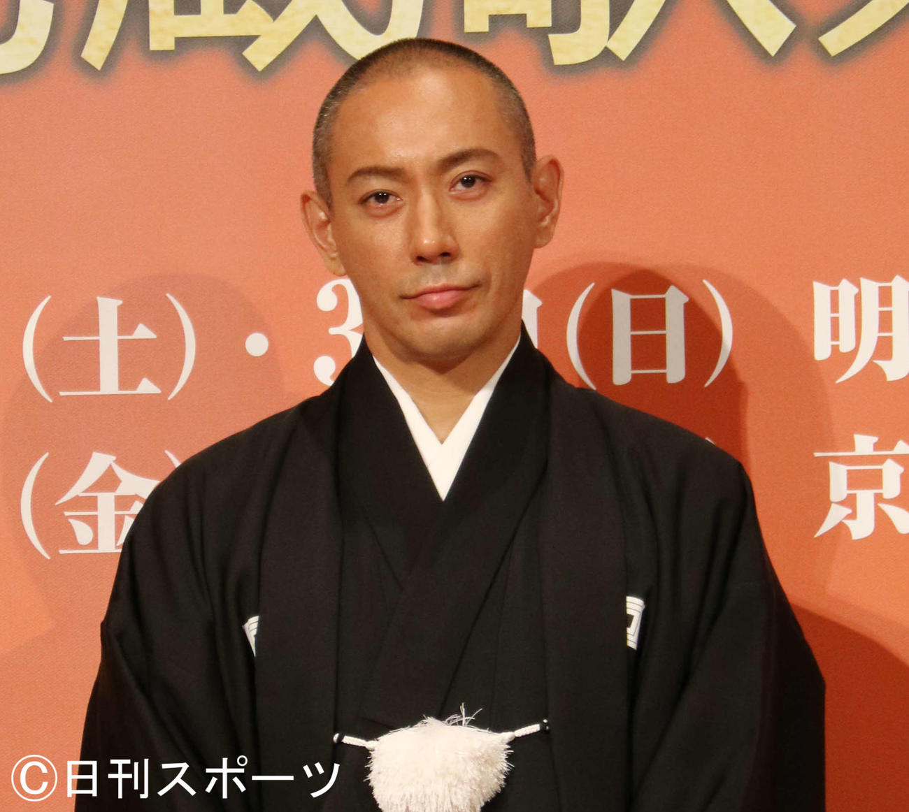 市川海老蔵（2021年4月22日撮影）