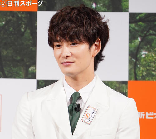 イベントに登壇した、岡田将生(撮影・佐藤勝亮)