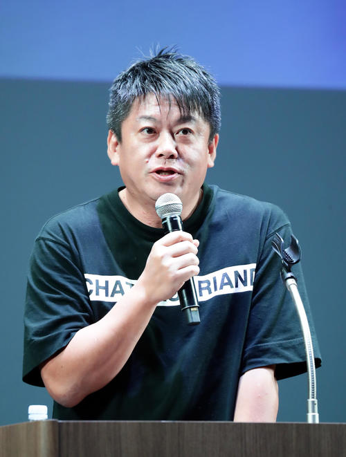 堀江貴文氏(2019年8月撮影)