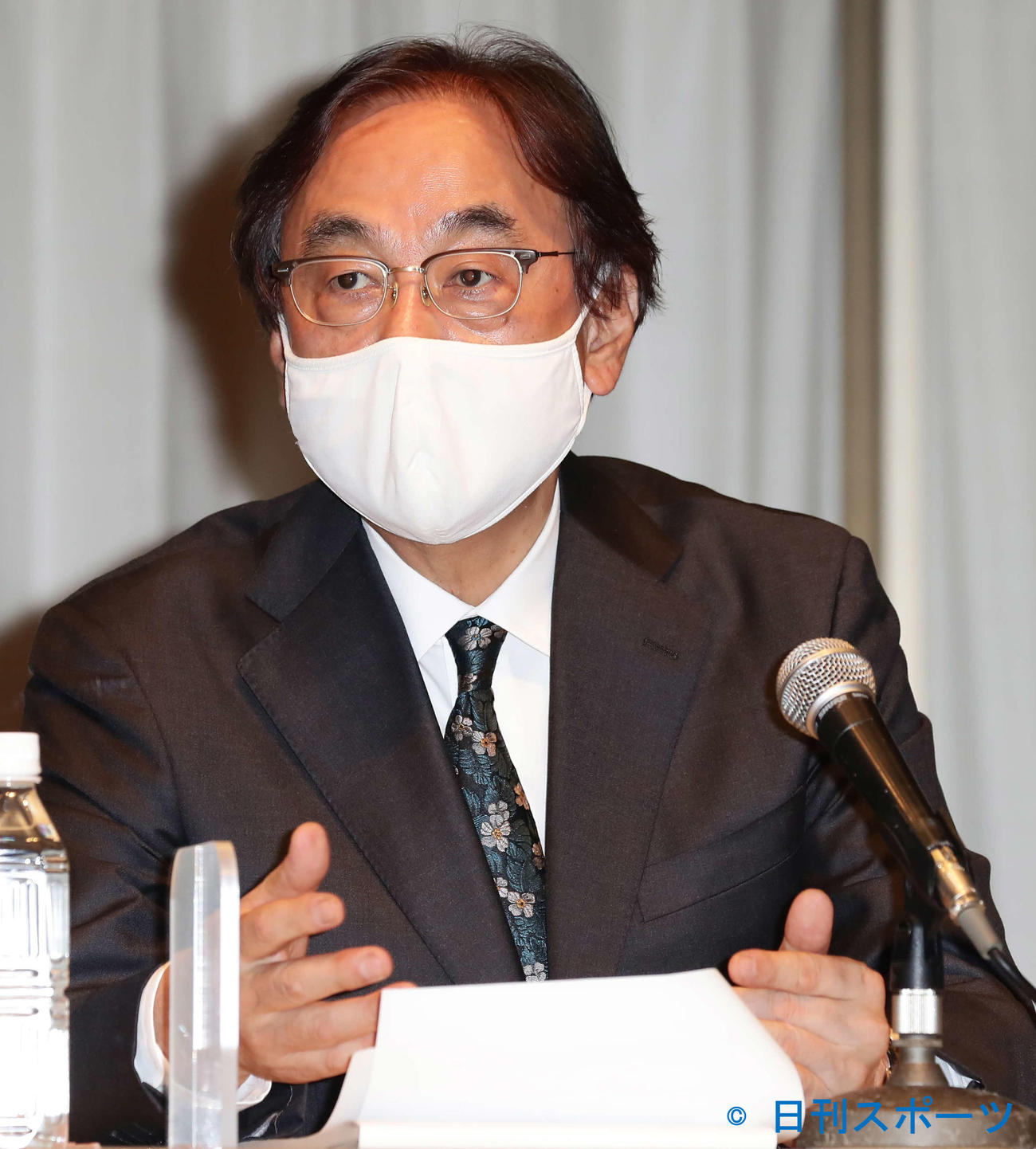 フジテレビ金光修社長（2021年4月8日撮影）