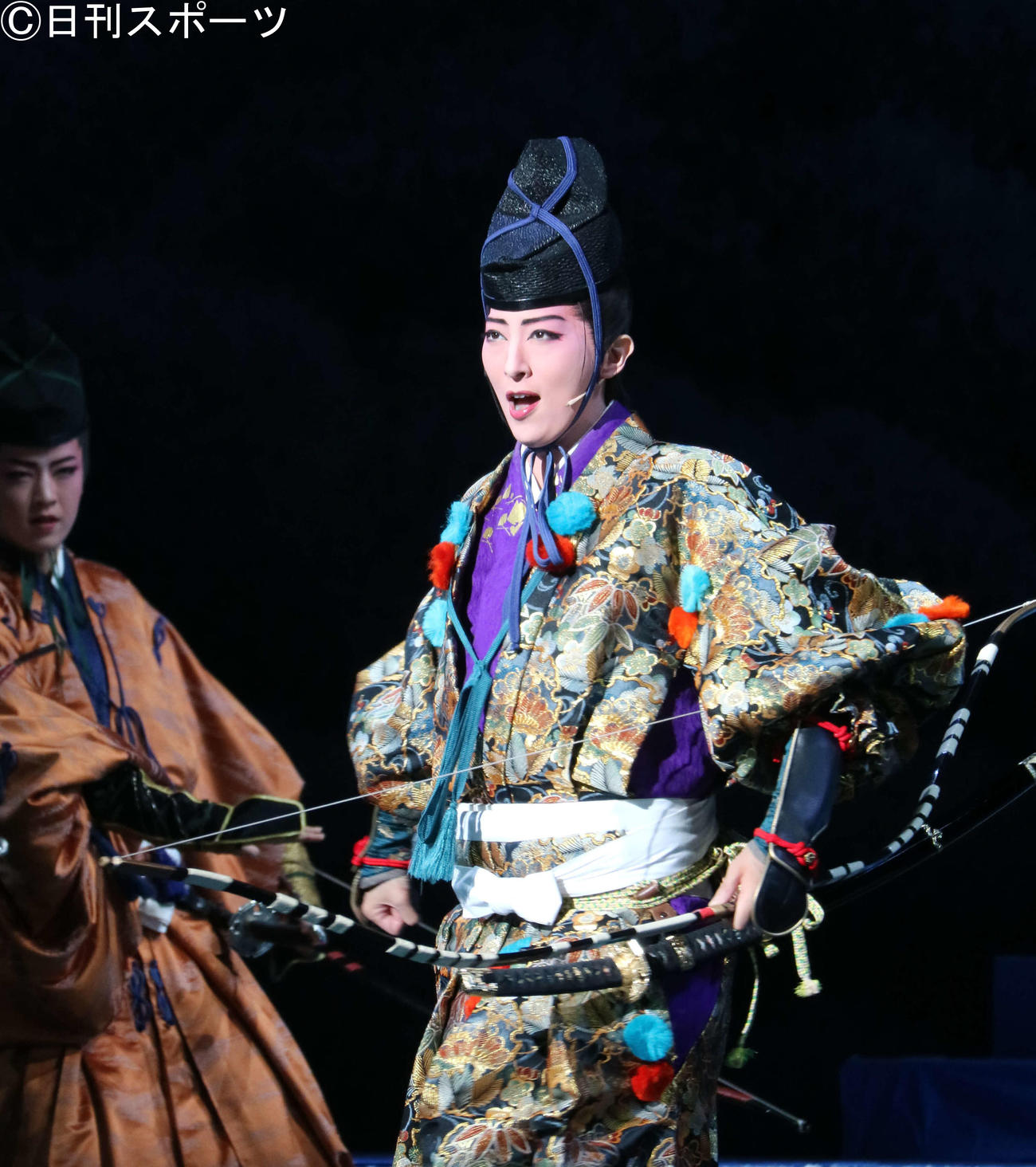 「桜嵐記（おうらんき）」で楠木正行を演じる珠城りょう