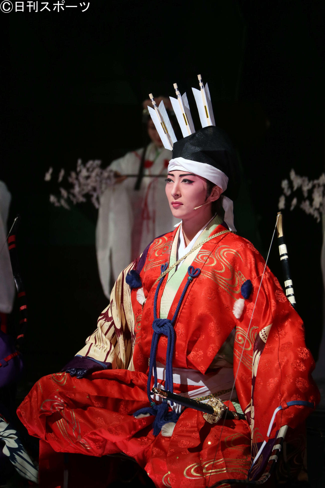 「桜嵐記（おうらんき）」で楠木正行を演じる珠城りょう