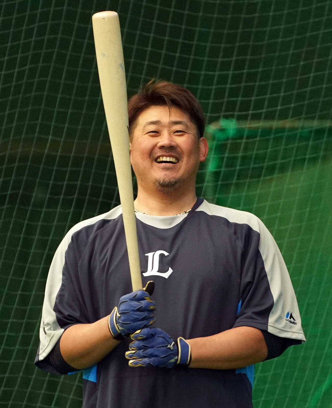 西武松坂大輔（2021年2月撮影）
