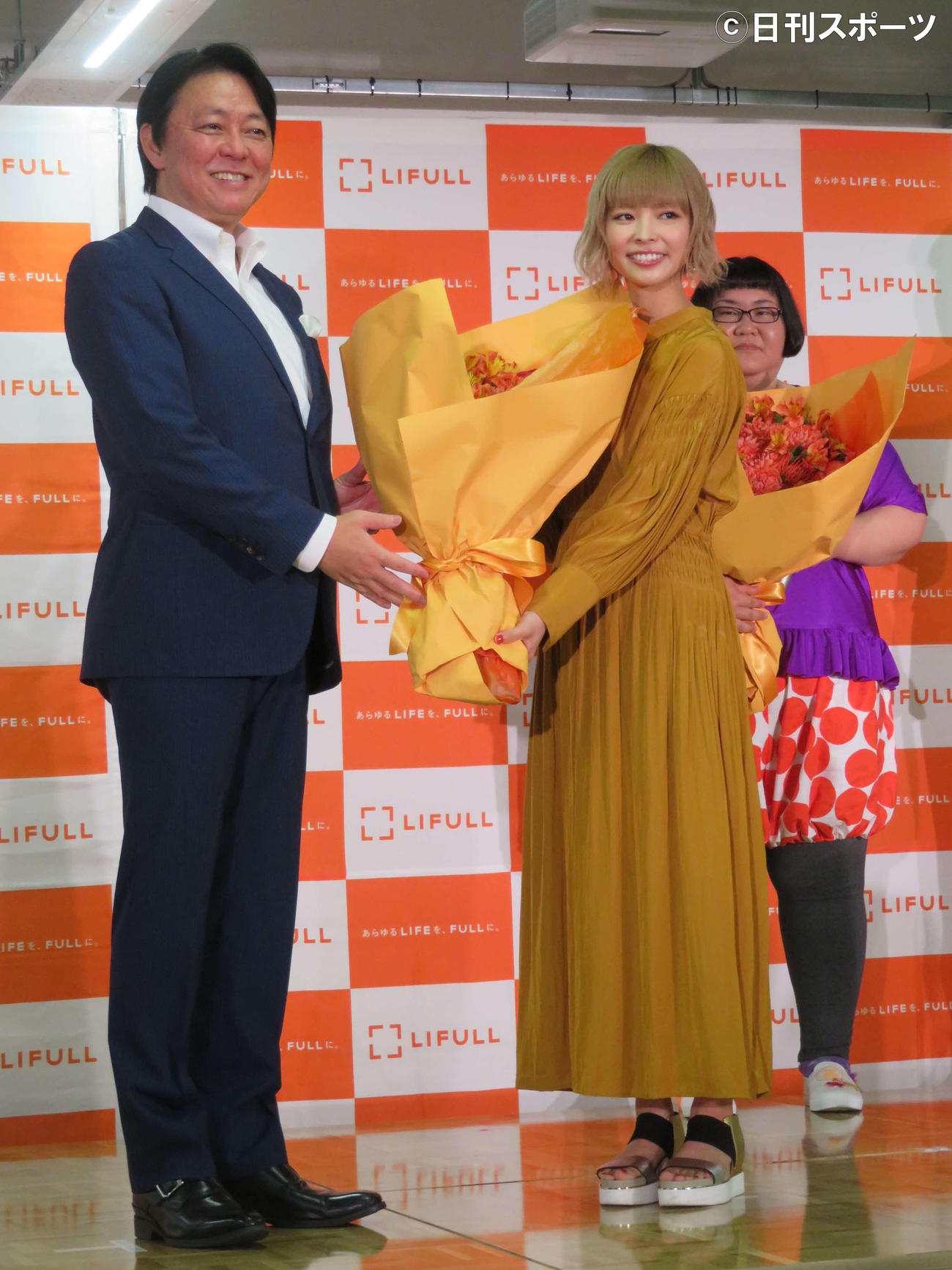 LIFULL「しなきゃ、なんてない。アワード」に登壇した最上もが（撮影・村上幸将）