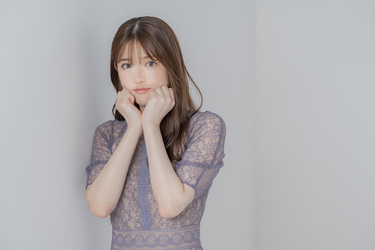 乃木坂46卒業記念写真集「次、いつ会える？」の発売記念オンライン会見を行った松村沙友理