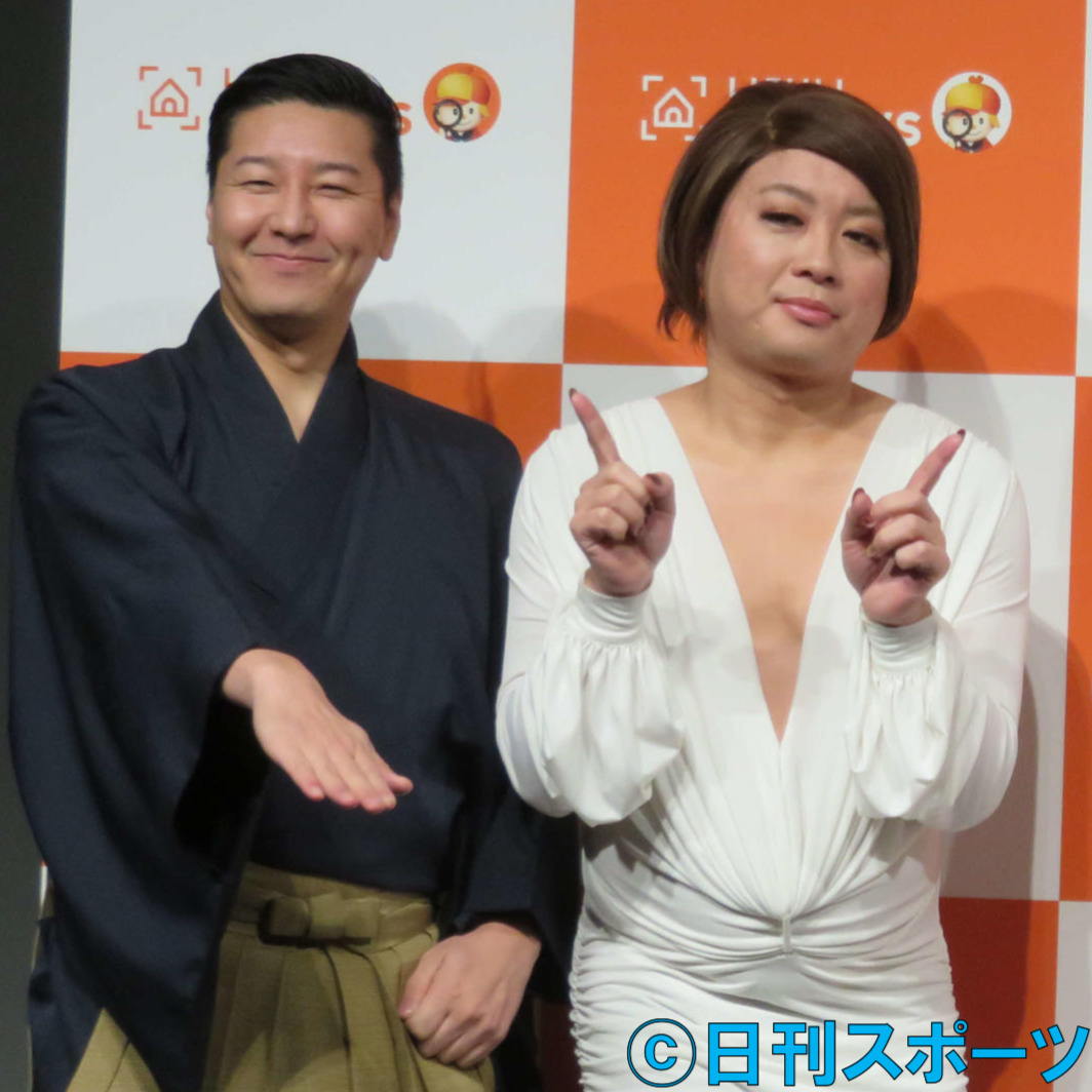 チョコレートプラネット長田庄平、松尾駿（2019年1月撮影）