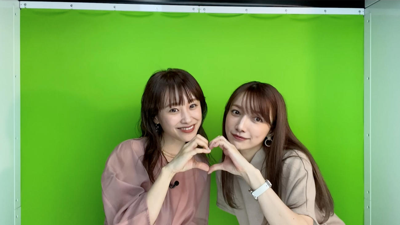 YouTube公式チャンネル「ゴマキのギルド」で初コラボする高橋愛（左）と後藤真希