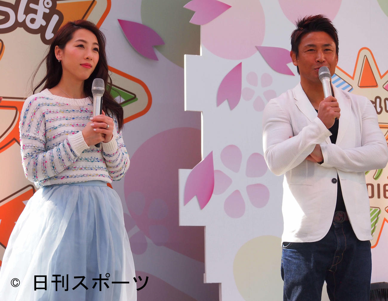 2016年3月、イベントに夫婦で参加した矢沢心と魔裟斗
