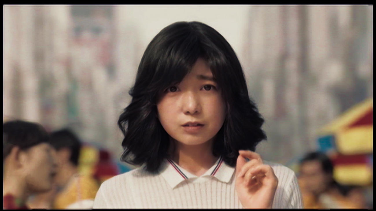 マクドナルドの新CMで中学生の少女役を演じる宮崎美子