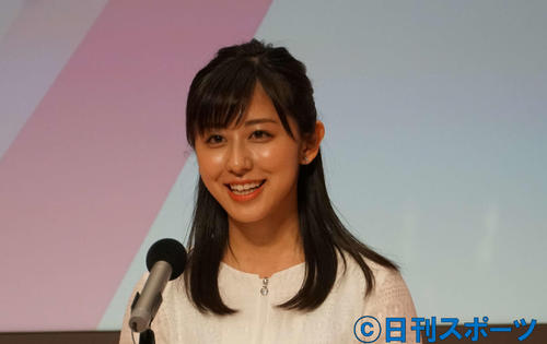 斎藤ちはるアナウンサー(2019年4月撮影)