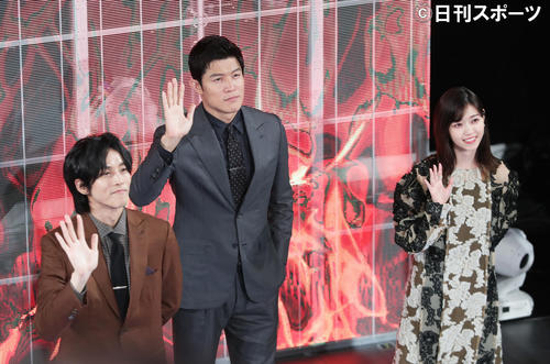 鈴木亮平の非道な組長役に共演者 怖い 連呼 イメージ悪くしようと シネマ写真ニュース 日刊スポーツ