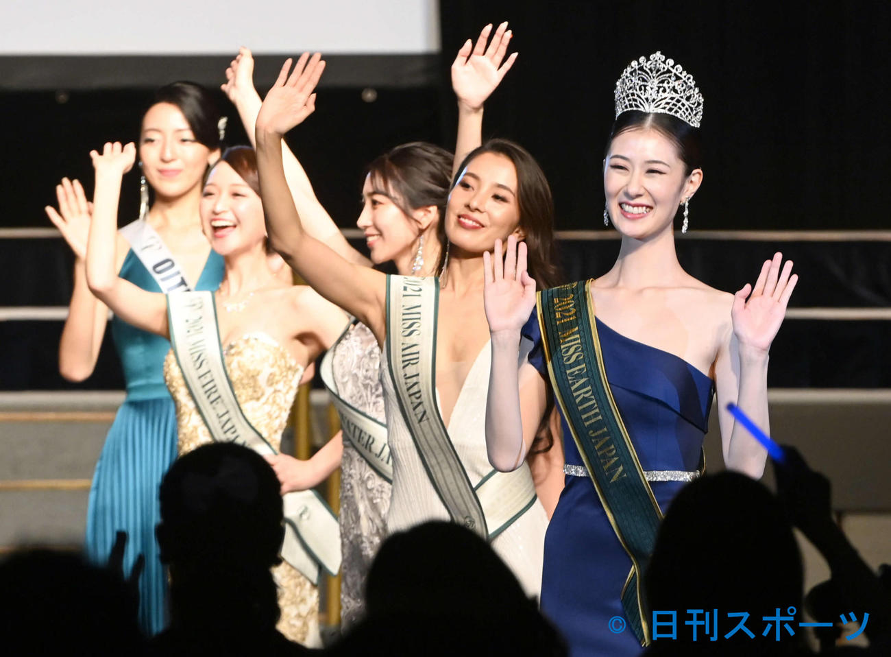 「ミス・アース・ジャパン2021」に輝いた吉田小夏さん（撮影・たえ見朱実）
