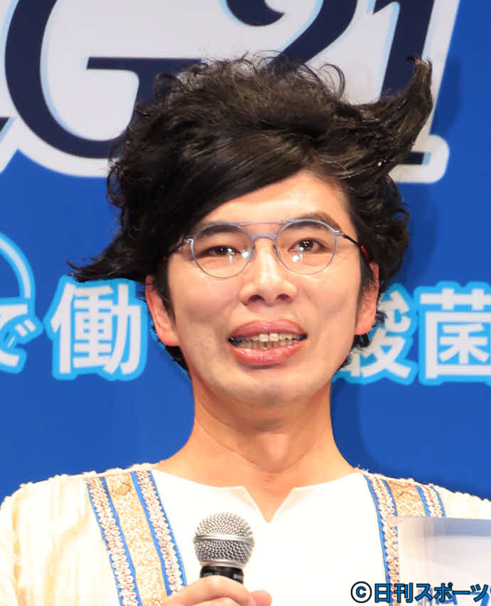 片桐仁（2021年4月撮影）