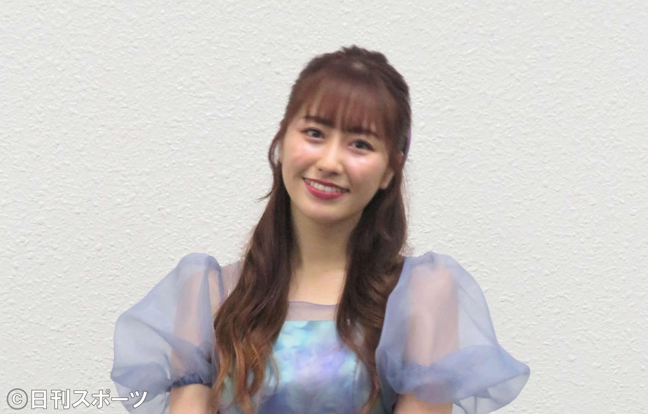 佐々木彩夏（21年６月撮影）