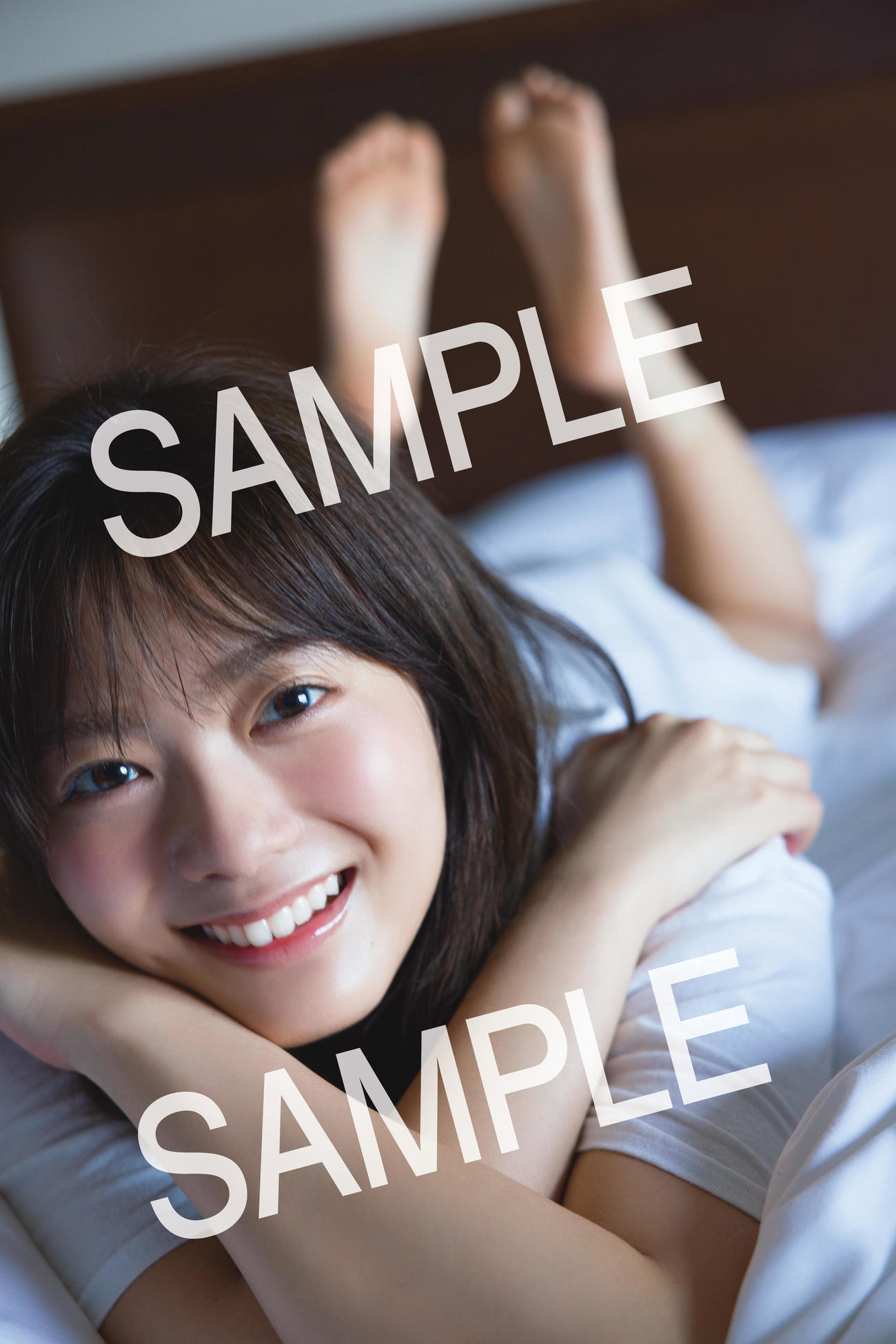 櫻坂46田村保乃ファースト写真集「一歩目」のSHIBUYA TSUTAYA限定ポストカード　撮影／Takeo Dec．