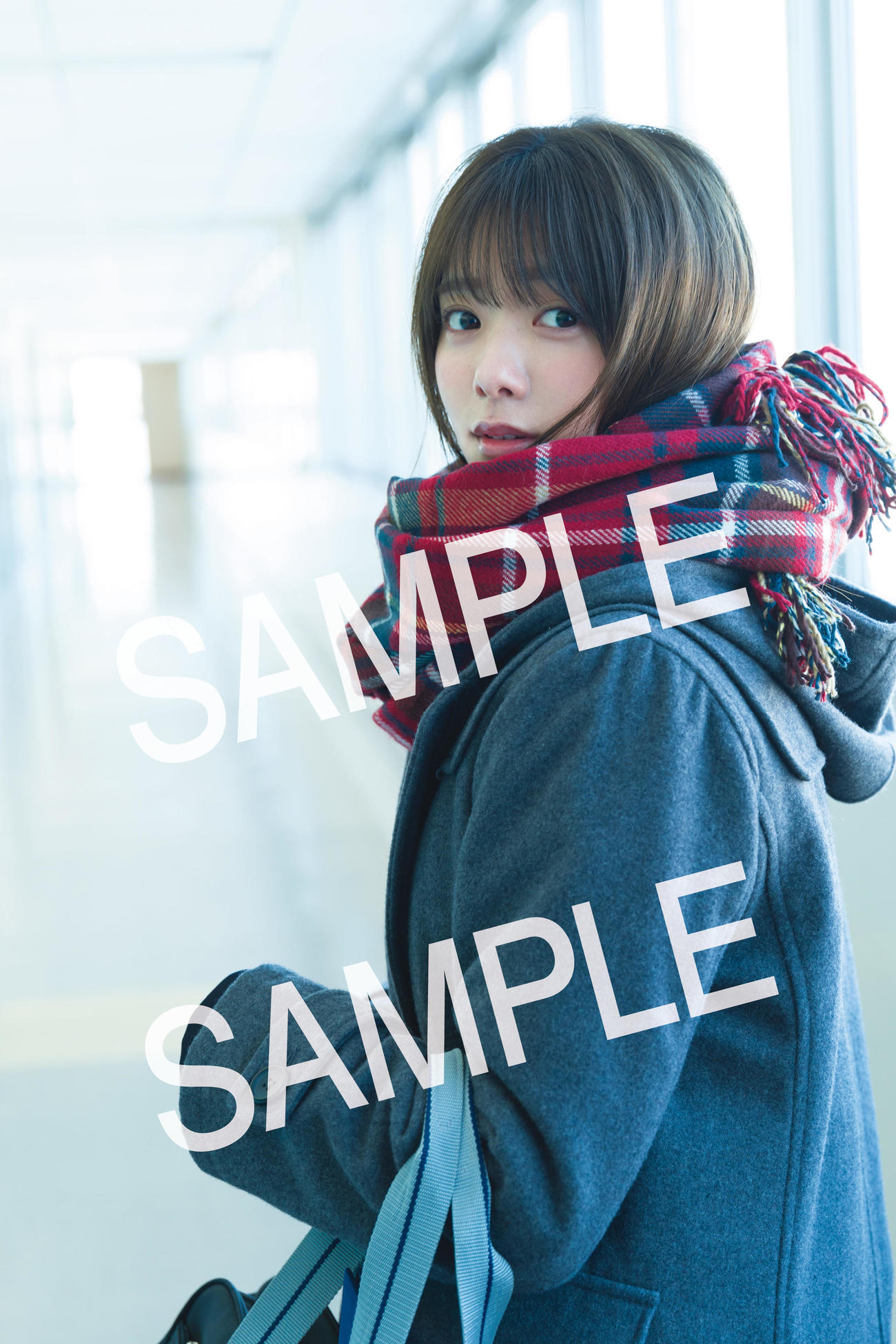 櫻坂46田村保乃ファースト写真集「一歩目」の星野書店限定ポストカード　撮影／Takeo Dec．