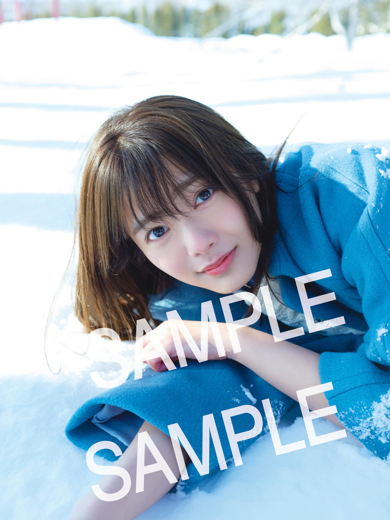 櫻坂46田村保乃ファースト写真集「一歩目」のコーチャンフォー限定ポストカード　撮影／Takeo Dec．