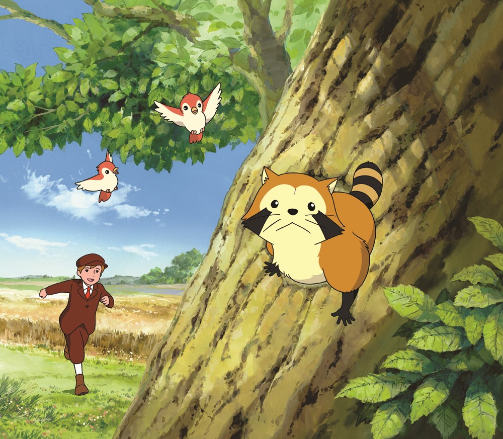77年にフジテレビ系で放送された「あらいぐまラスカル」(C) NIPPON ANIMATION CO.,LTD.