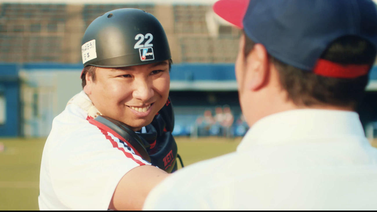 8月11日放送のテレビ東京系ドラマ「八月は夜のバッティングセンターで。」に出演する里崎智也氏（C）「八月は夜のバッティングセンターで。」製作委員会