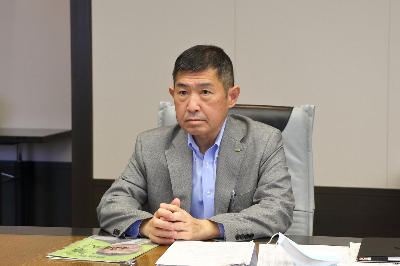 毎日放送の虫明洋一社長