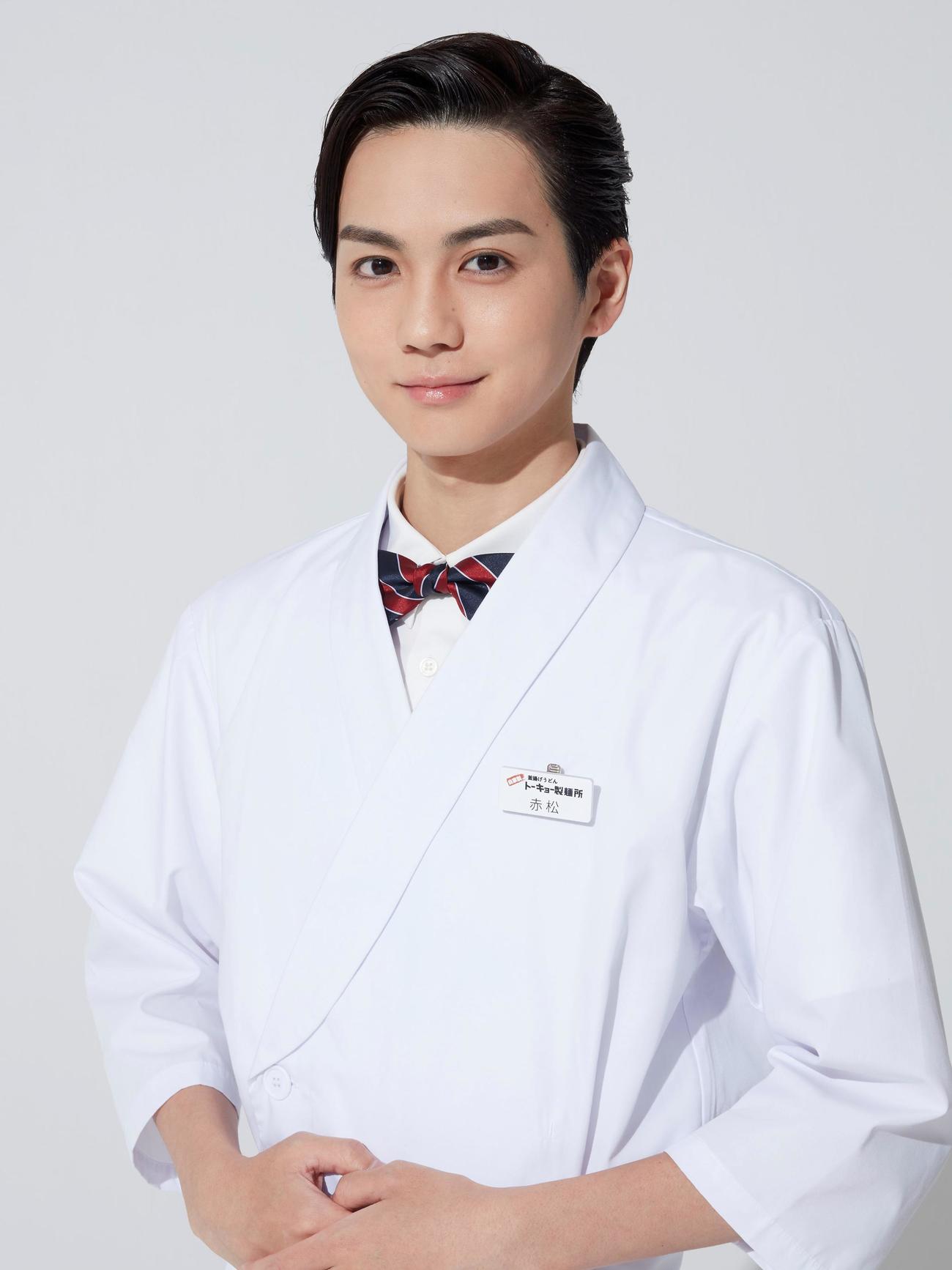 MBS／TBSドラマ「トーキョー製麺所」で主人公赤松幸太郎役を演じるTHE RAMPAGE吉野北人