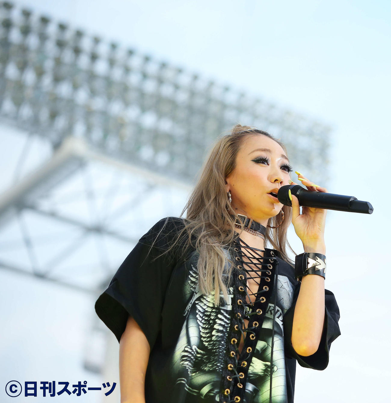 倖田來未（2019年8月撮影）