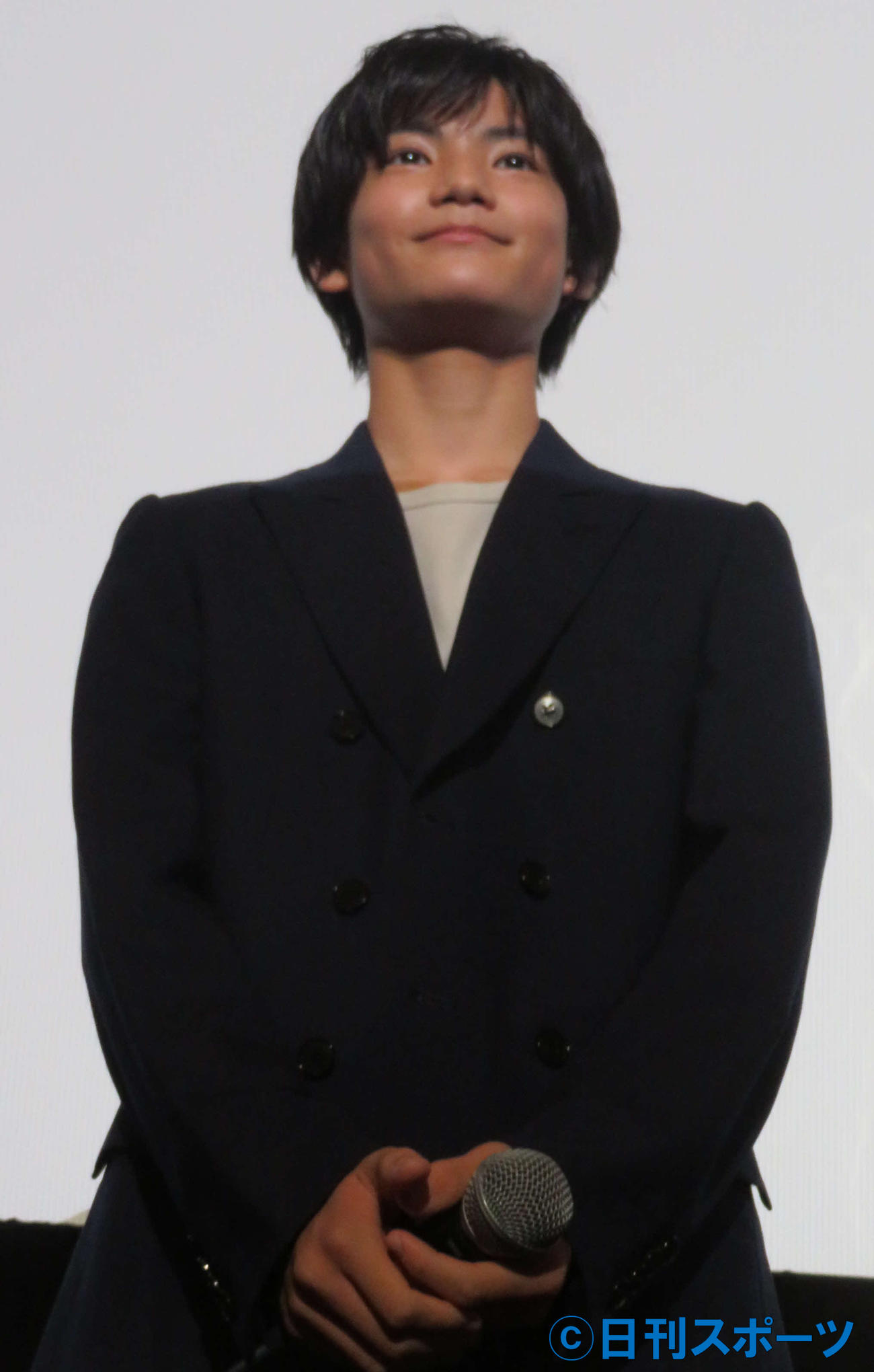 主演映画「都会のトム＆ソーヤ」公開記念イベントに登壇した城桧吏（撮影・村上幸将）