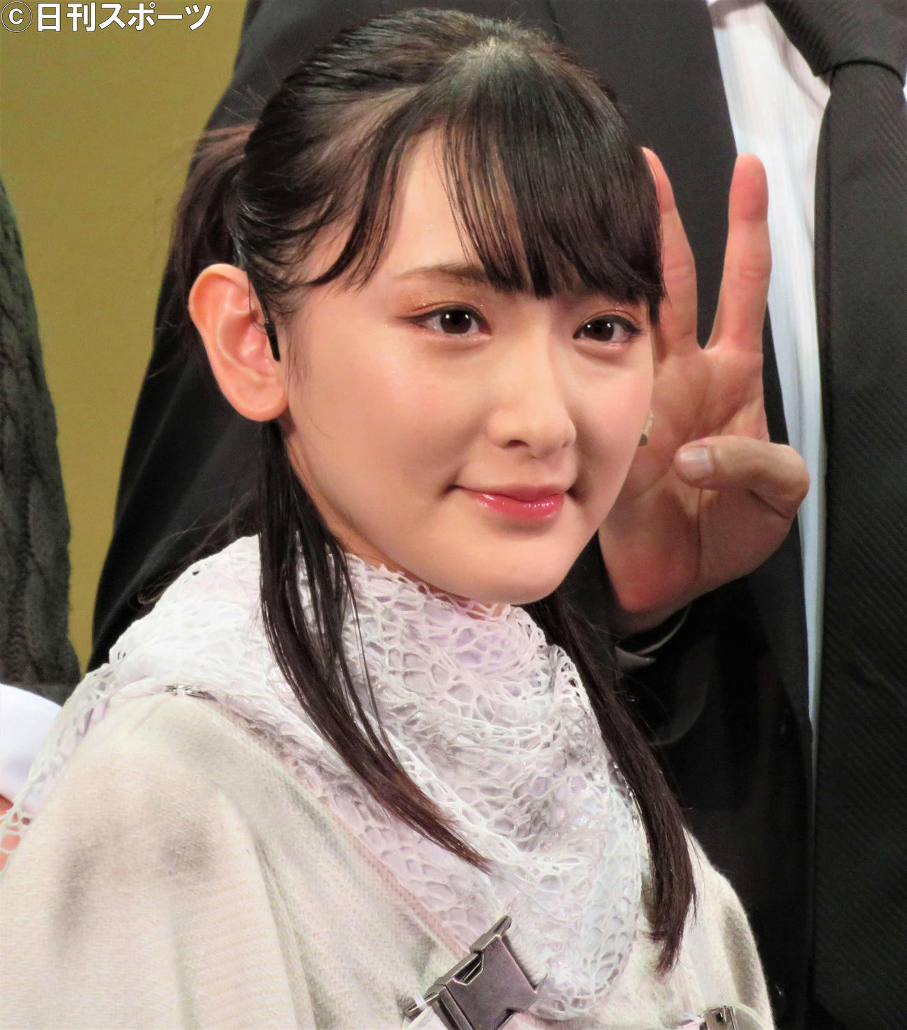 舞台「－4D－imetor（フォーディーメーター）」の取材会に出席した生駒里奈（撮影・三須佳夏）