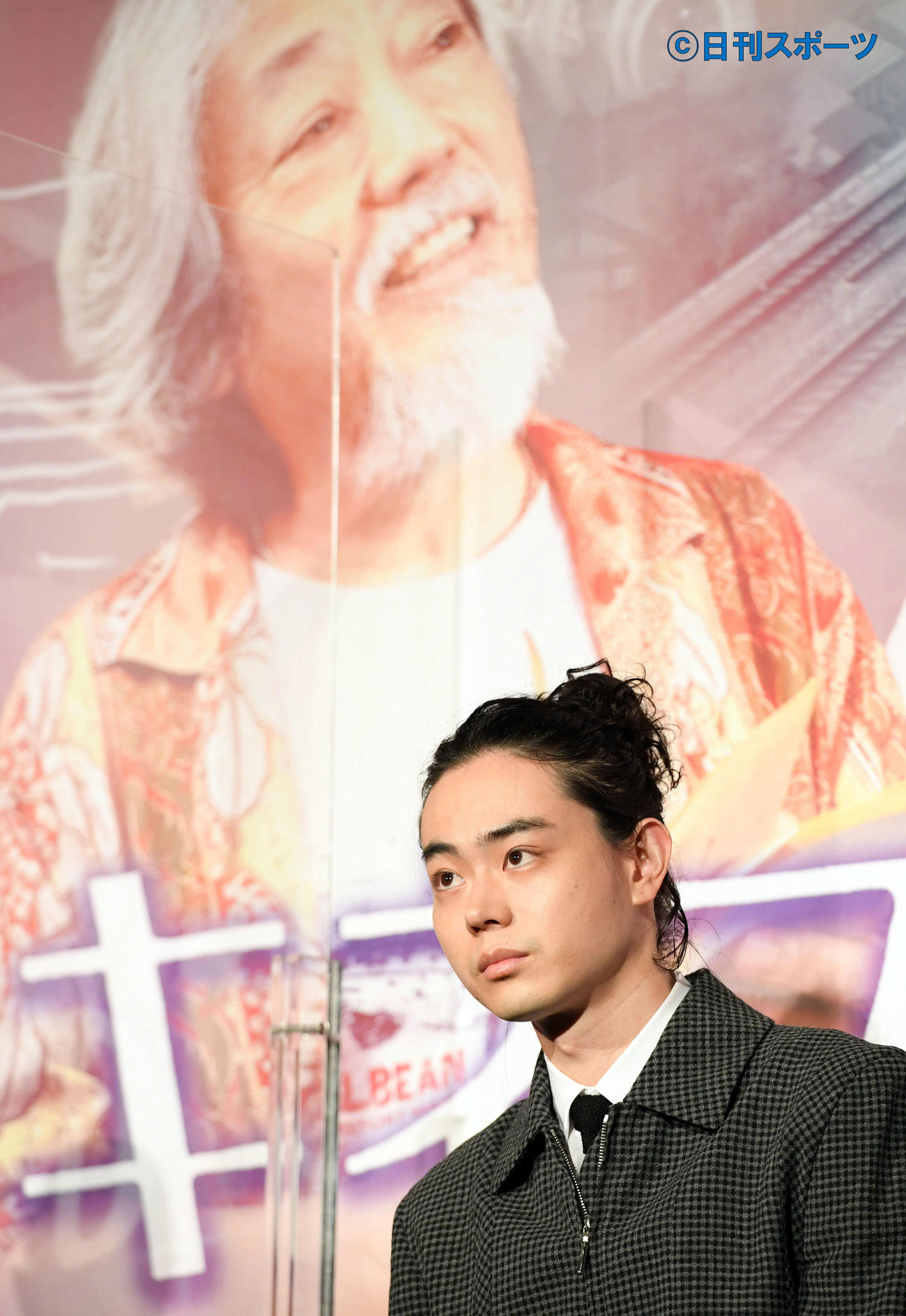 映画「キネマの神様」公開記念舞台あいさつに登壇した菅田将暉（撮影・たえ見朱実）