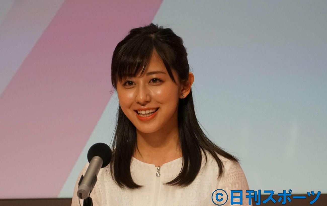 斎藤ちはるアナウンサー（2019年4月撮影）