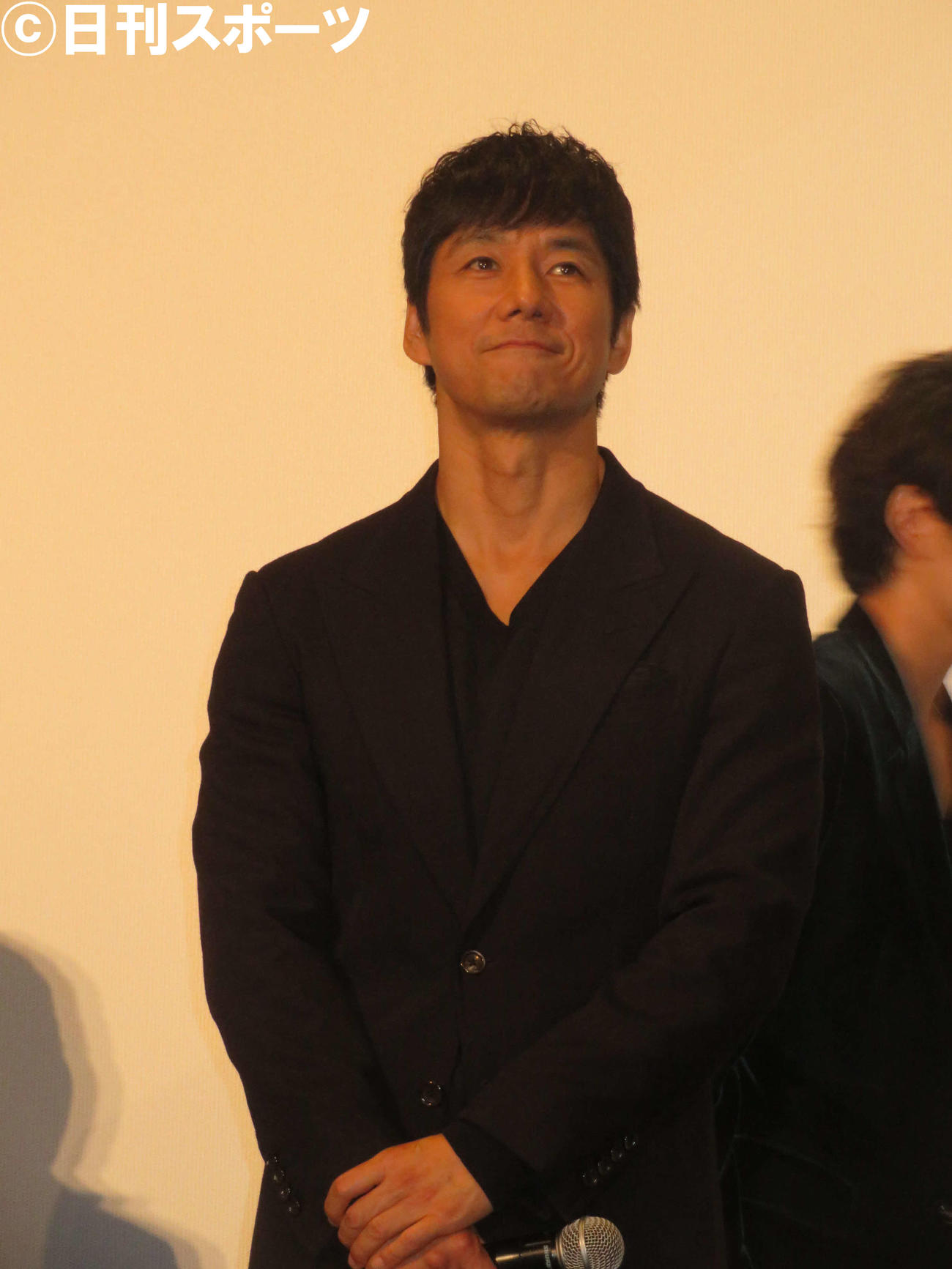 映画「ドライブ・マイ・カー」プレミア上映イベントに登壇した西島秀俊（撮影・村上幸将）